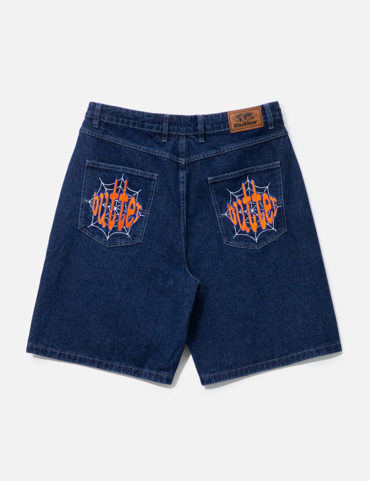 SPIDER DENIM SHORTS Placeholder Image