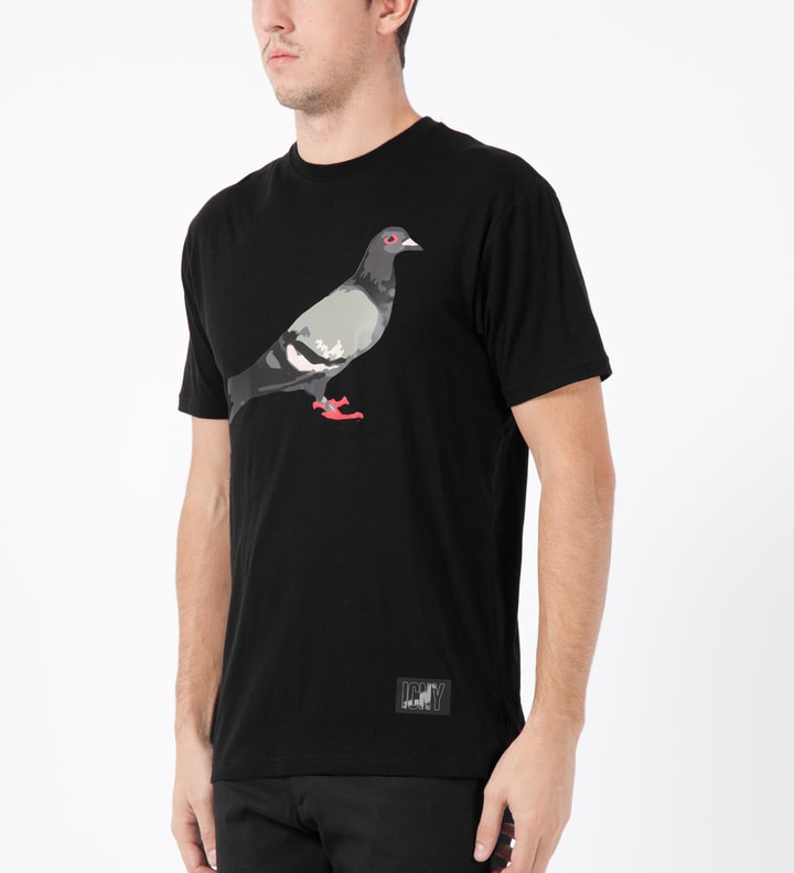 Staple x ICNY Black Design S/S Pigeon T-Shirt Placeholder Image
