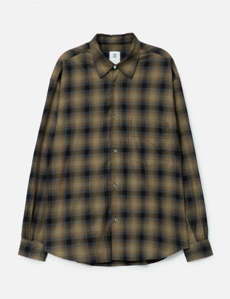 POLYTERU Loose Check Shirt