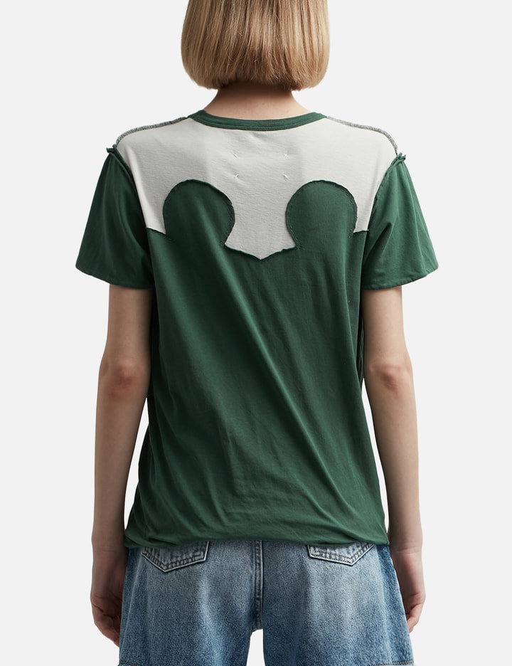 Maison Margiela Décortiqué T-shirt In Green
