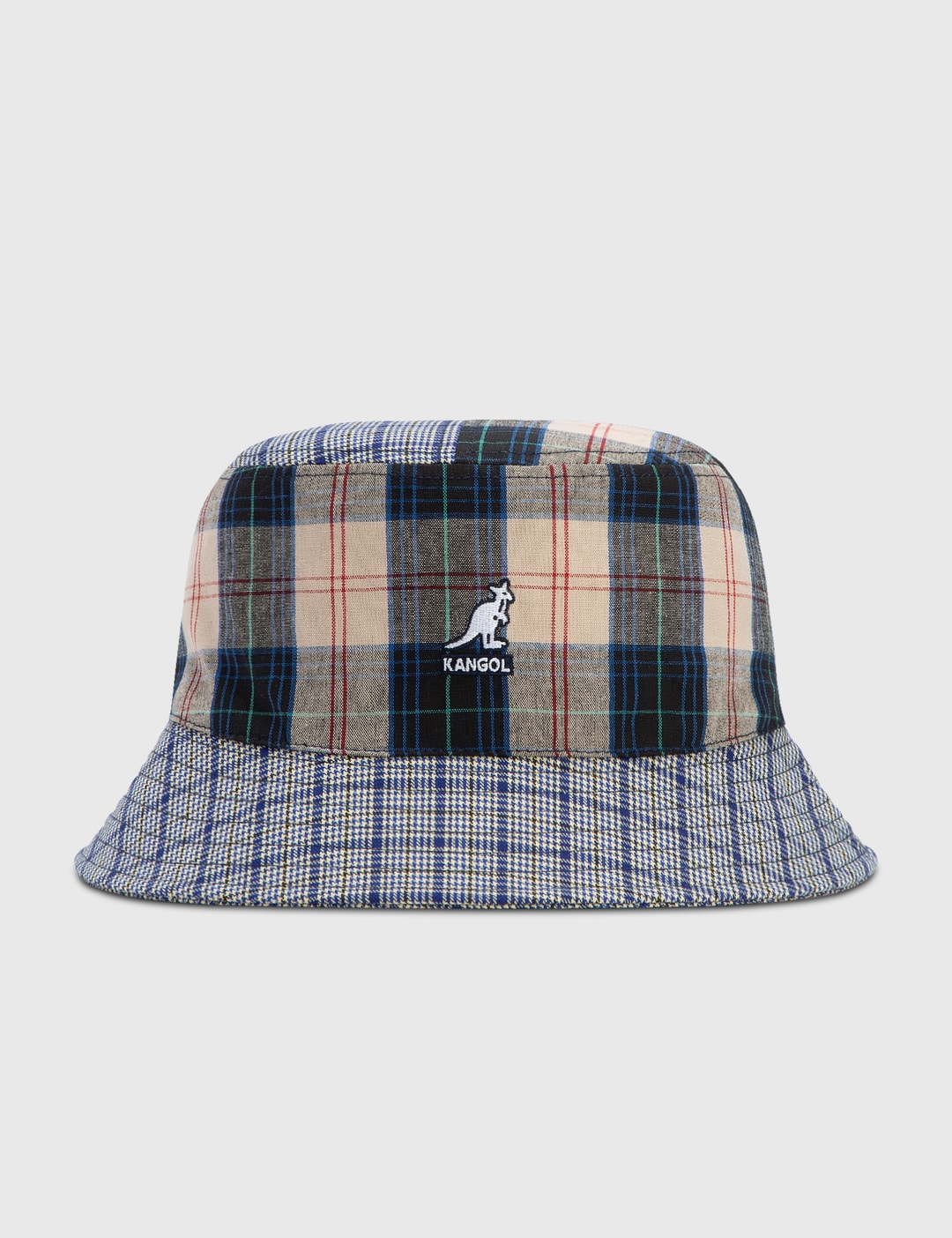 KANGOL Plaid Mashup Bucket Kangol Plaid Mash-Up Bucket Hat | Free People main image 4