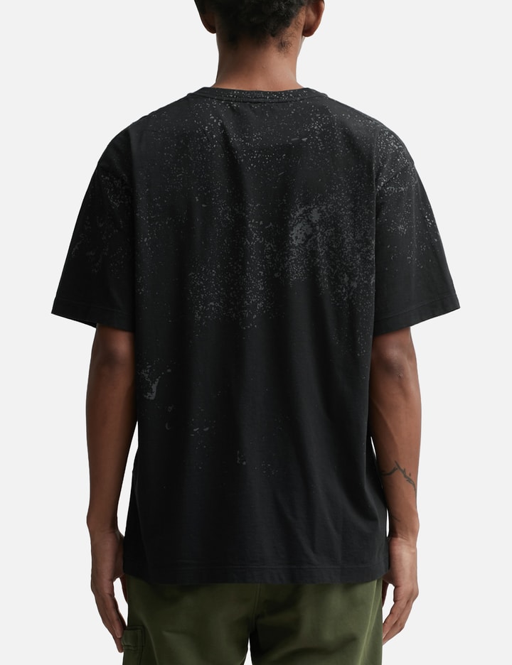 Men's T-shirt With Rubberized Logo Print by Amiri