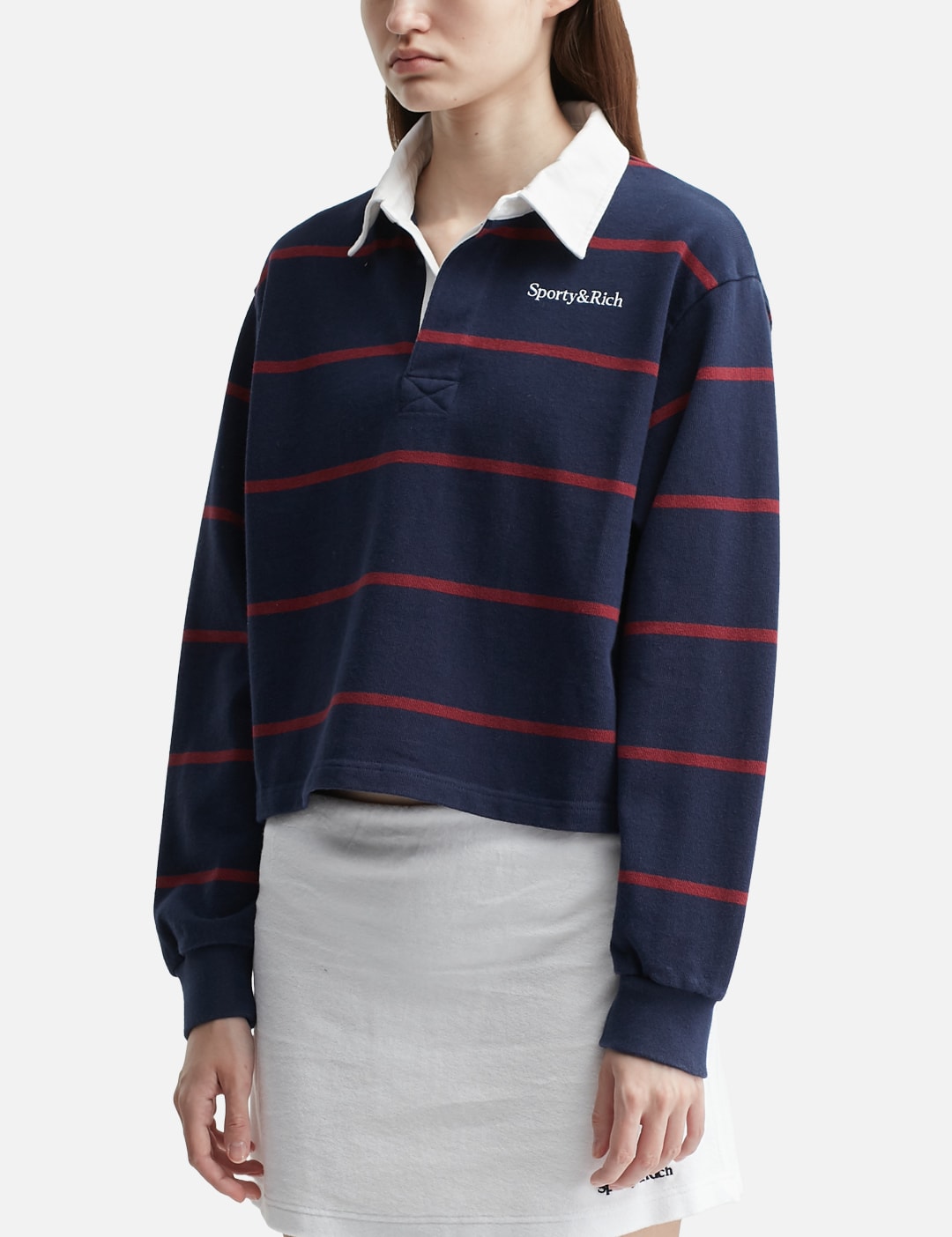 Serif Logo Rugby Polo view 8
