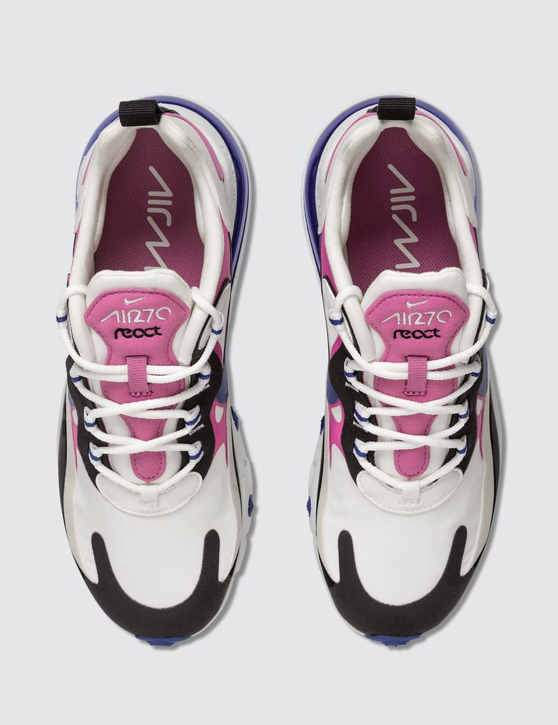 nike air max 270 react summit white light violet