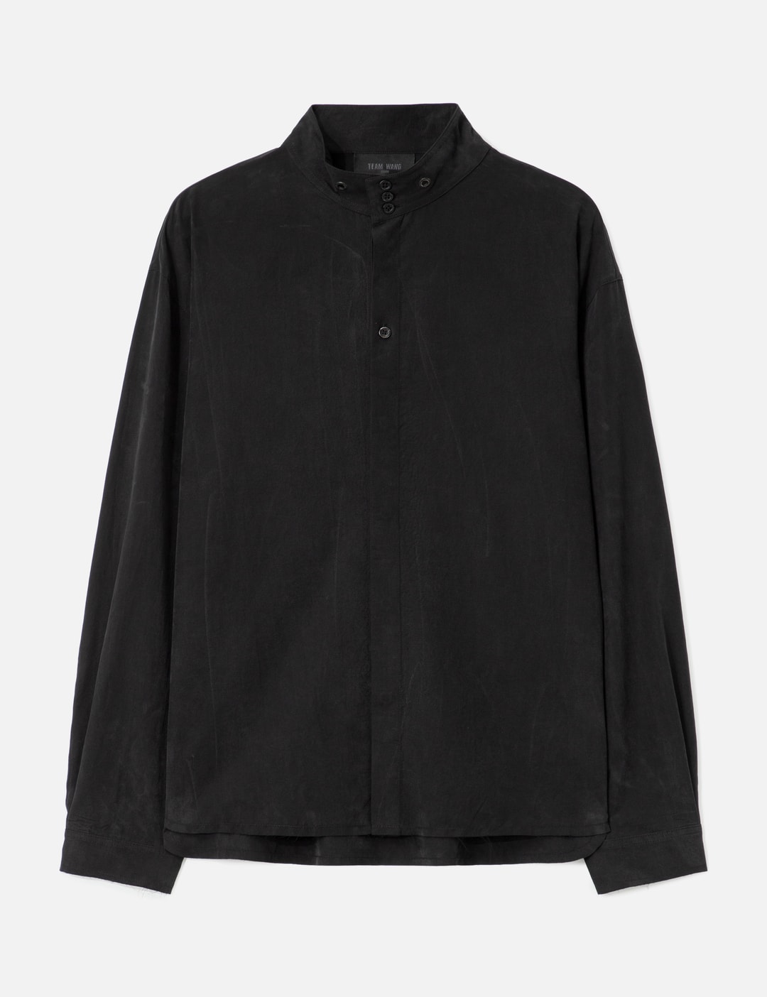 Acceptance Draped Stand-Collar Shirt view 7