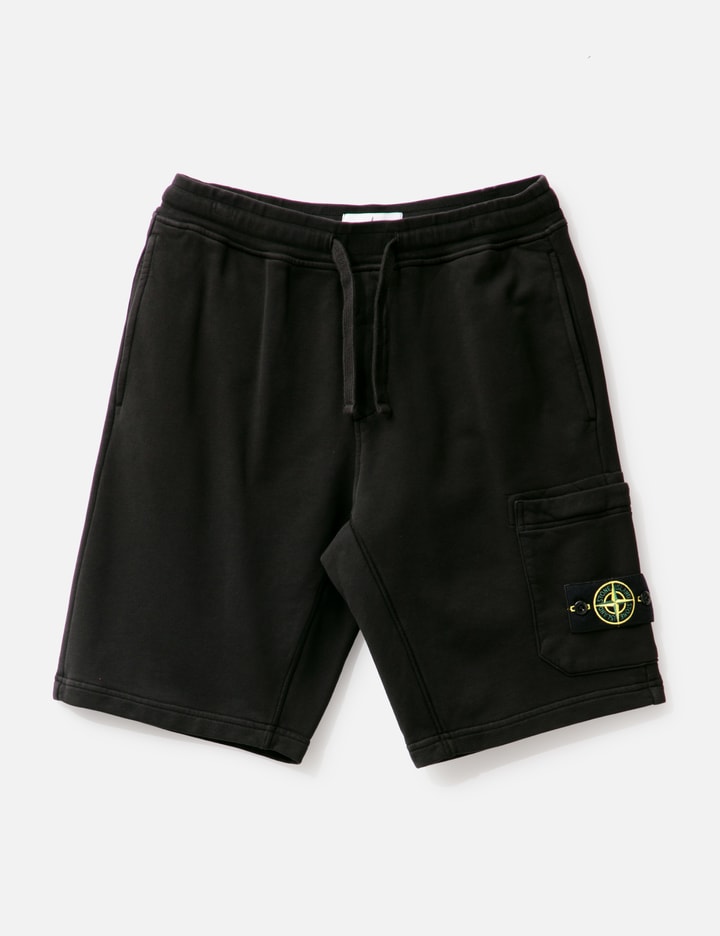 REGULAR FIT FLEECE BERMUDA SHORTS Placeholder Image