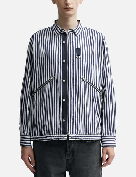Sacai - Thomas Mason Cotton Poplin Shirt | HBX - Globally Curated 