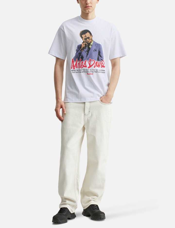 Butter Goods Miles Davis Portrait Cotton Graphic T-shirt