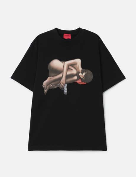 GOLDIE Naked Loner Black T-Shirt