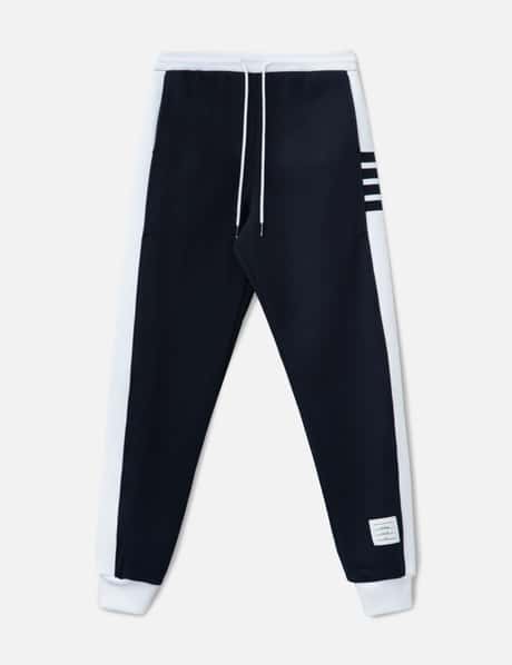 Thom Browne Classic 4-bar Jersey Loopback Sweatpants