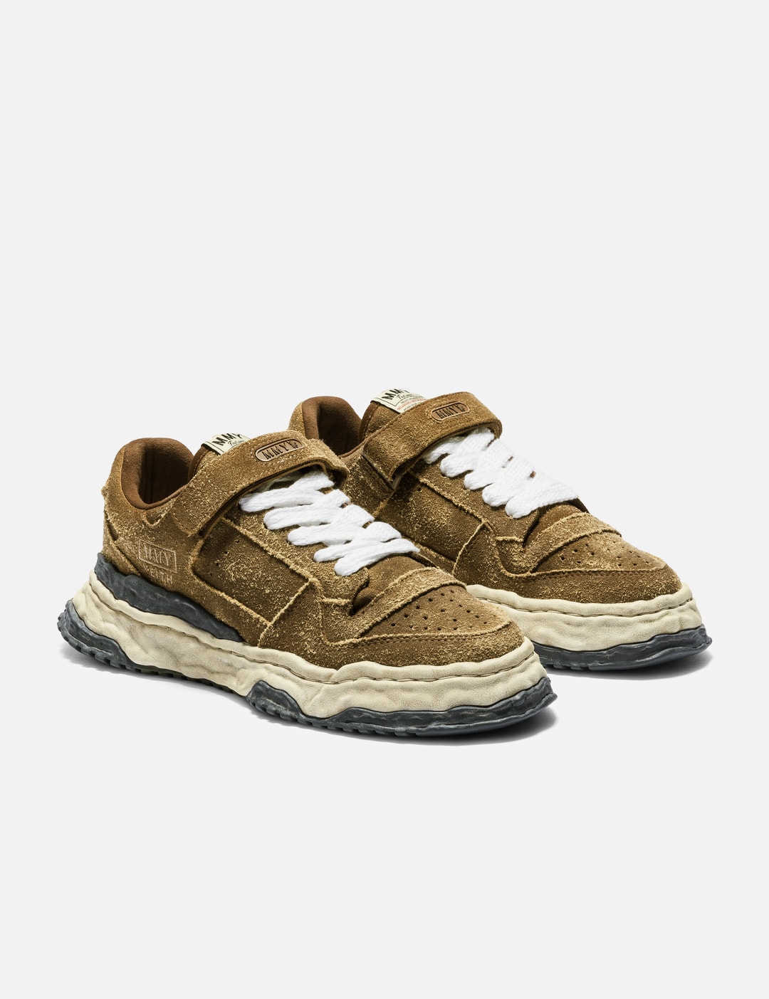 "KEITH" Original Sole Vintage Suede Low-Top Sneaker view 12