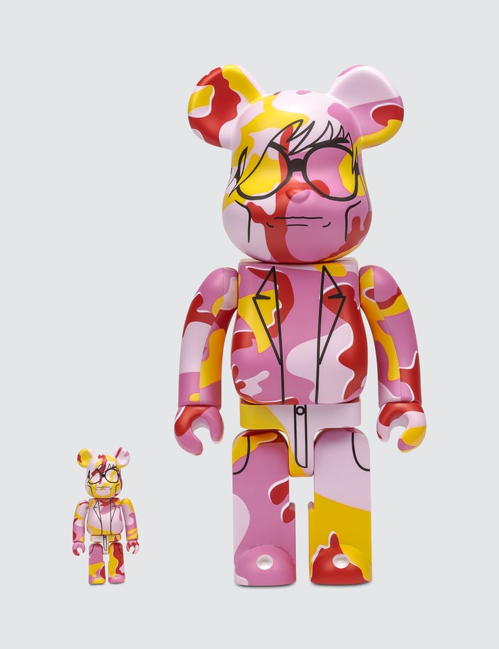 Medicom Toy - 100% & 400% Andy Warhol Bea@rbrick Set (camo Ver.) | HBX