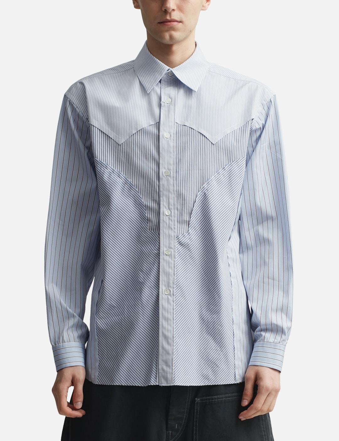 Stripe Yoke Shirt view 18