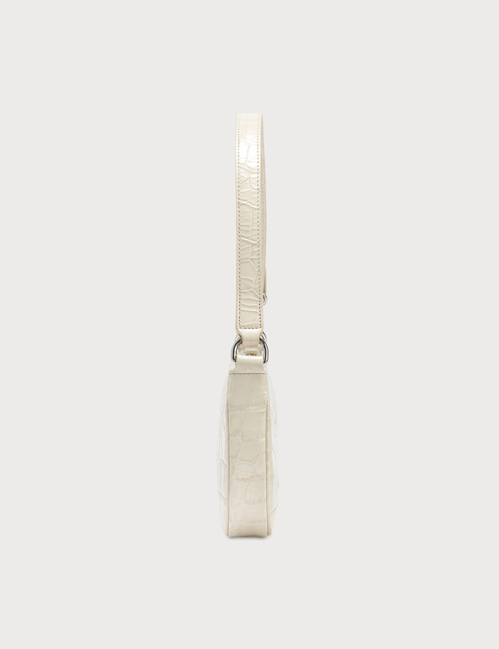 Rachel Cream Croco Embossed Leather Bag Placeholder Image