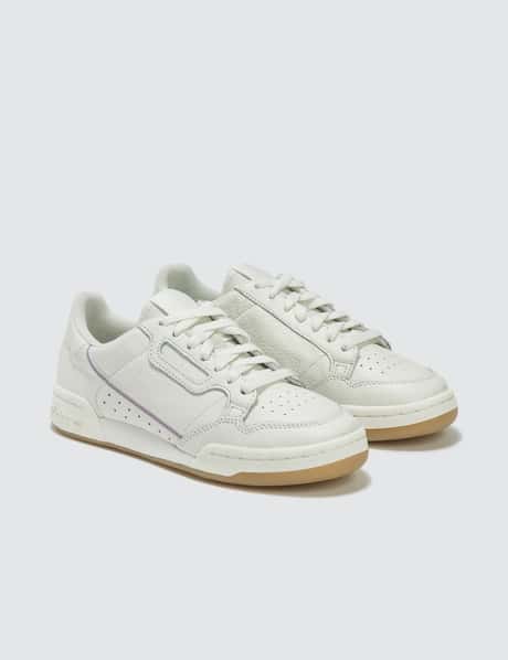 adidas gazelle silver green womens Adidas Womens Continental 80 Sneaker White Silver main image 0