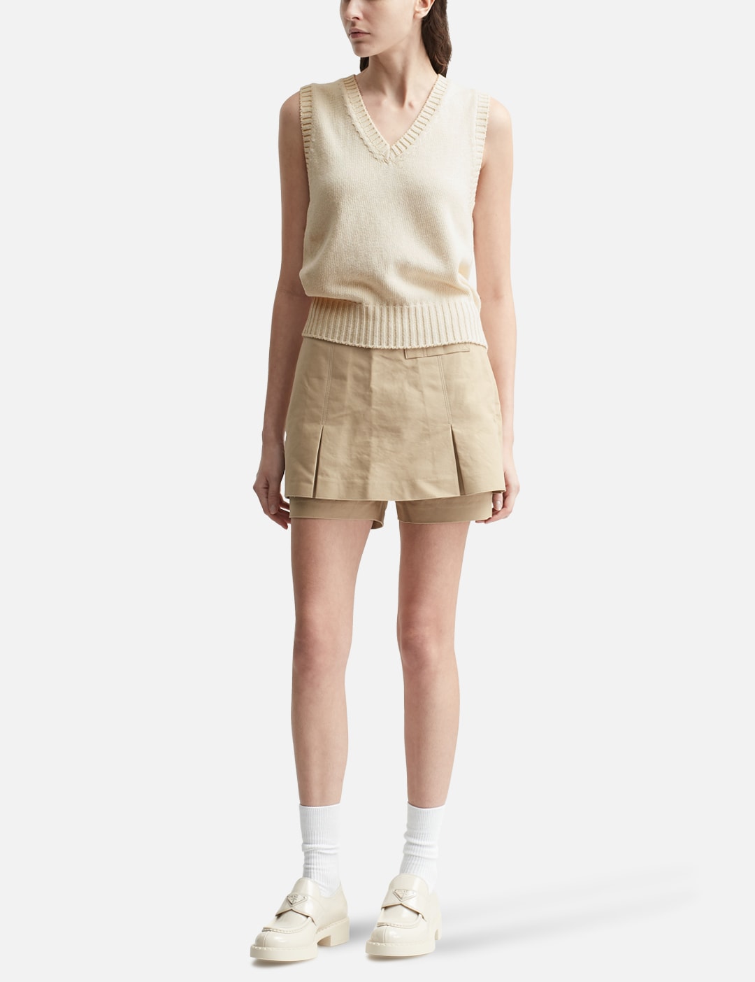 Piya Cotton V-Neck Vest view 12