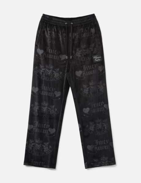 Pleasures Pleasures x Juicy Couture Crest Velour Track Pants