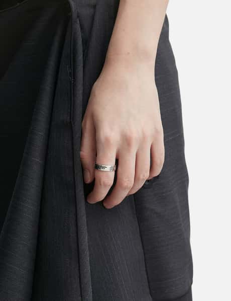 Monogram Band Ring view 8