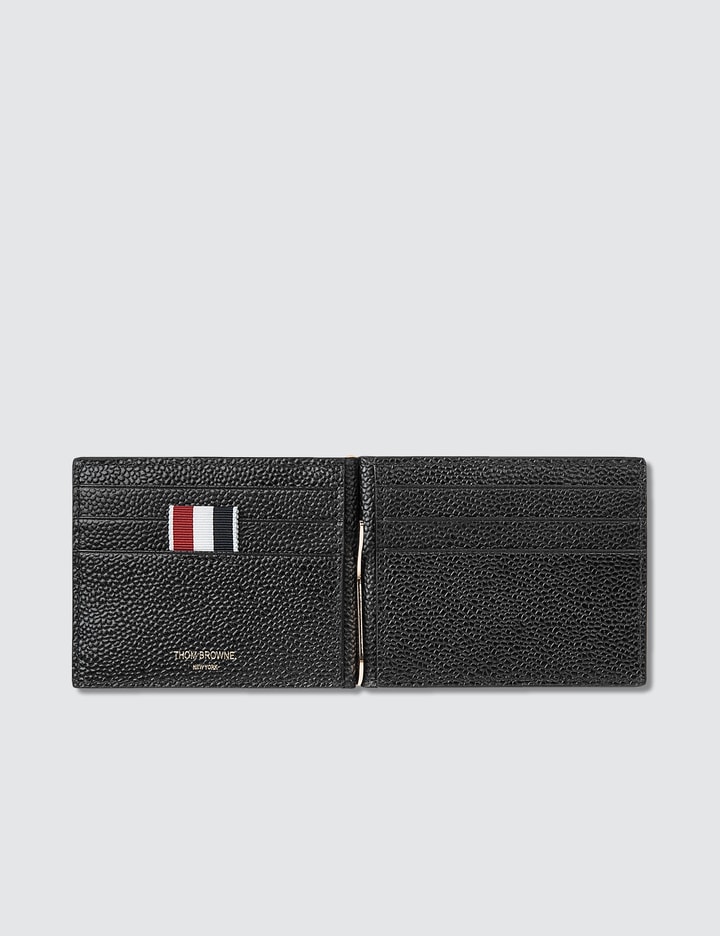 Pebble Grain Leather Money Clip Wallet Placeholder Image