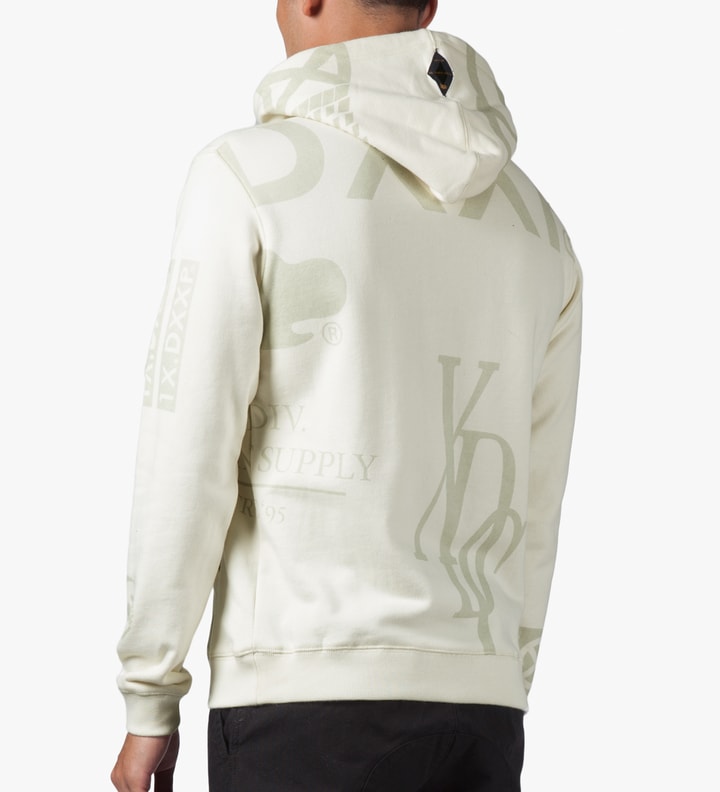 10.Deep Off White Full Clip Hoodie