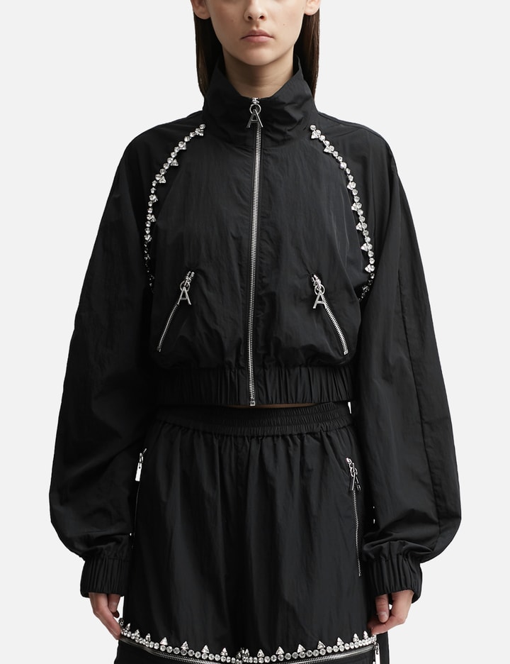 CRYSTAL TRIM TRACK JACKET Placeholder Image