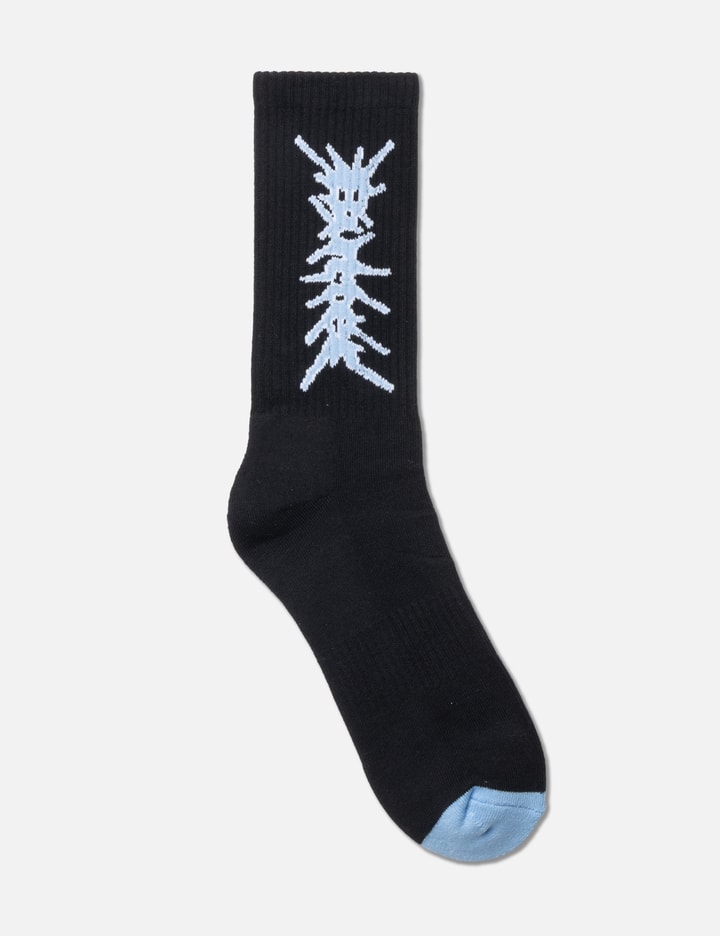 Butter Goods Nail Logo Socks, Black