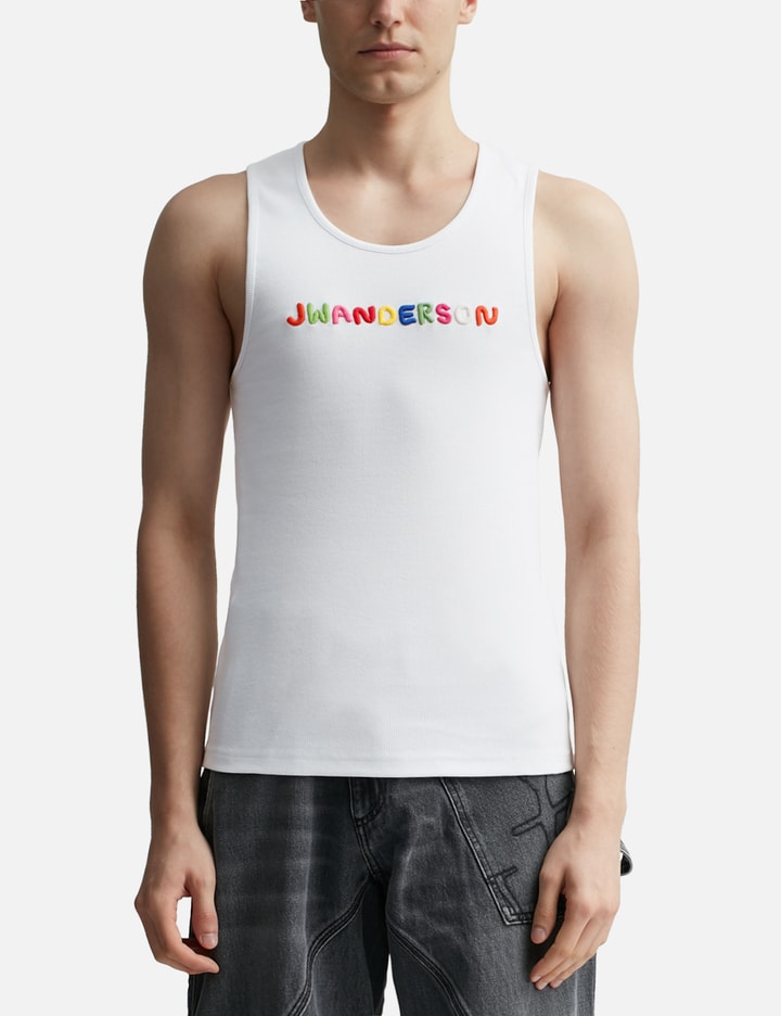 Logo Embroidered Tank Top Placeholder Image