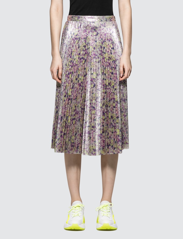 Floral Lurex Print Ditsy Skirt Placeholder Image