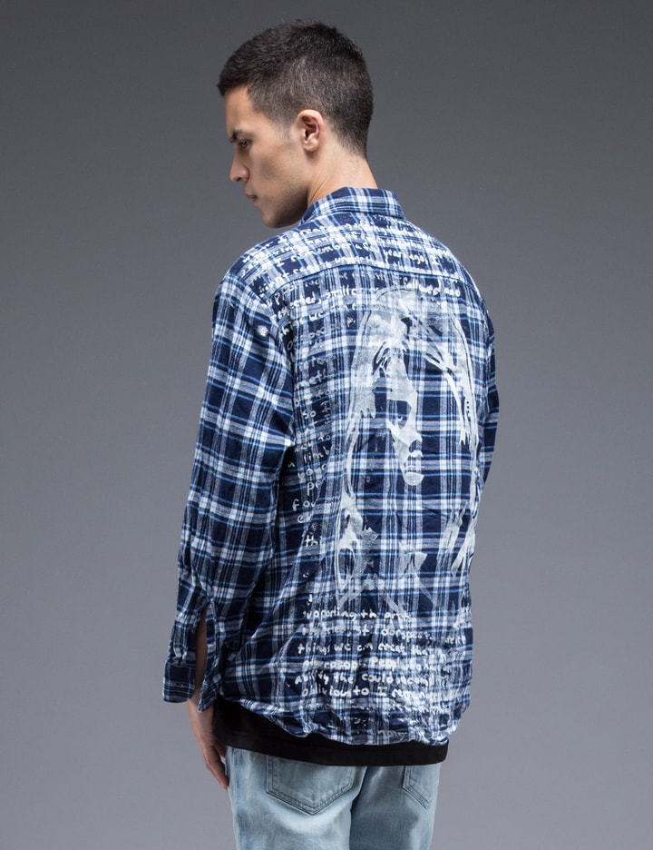 Blue Flannel L/S Shirt Style E (Size M) Placeholder Image