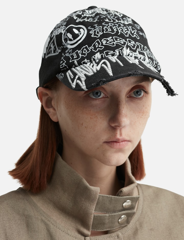 Fine Chaos Hear Me Out Cap In Black