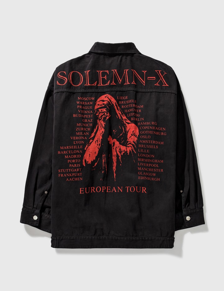 Oversized Solemn-X Denim Jacket Placeholder Image