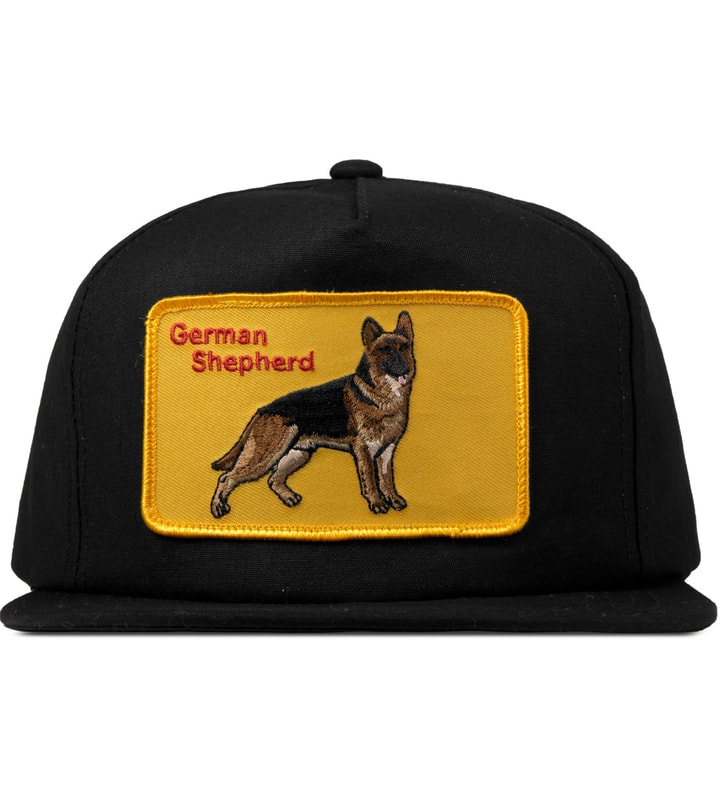 Black German Shepherd Snapback Cap Placeholder Image