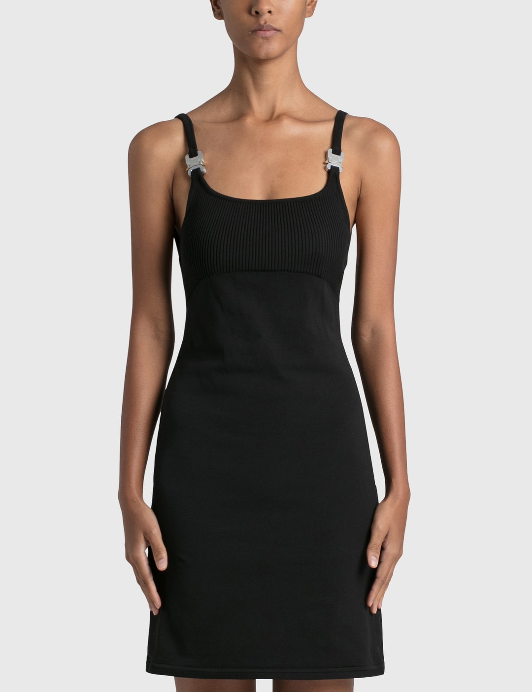 alyx black dress Mary Wyatt London Alyx Corset Midi Dress Black - UK 12 main image 1