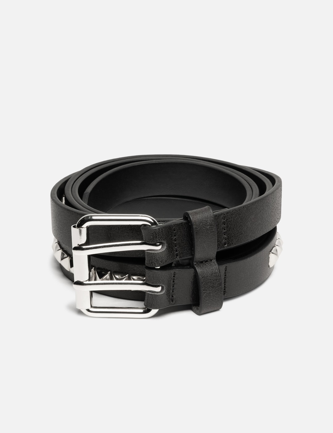 Double Strap Stud Belt