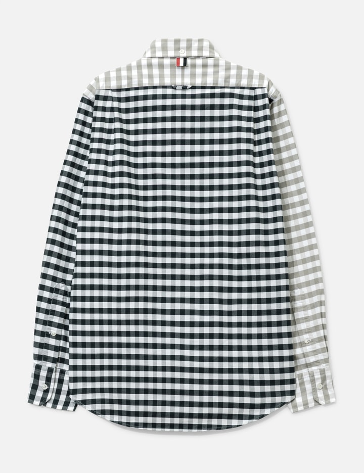 Thom Browne Two Tone Check Shirt
