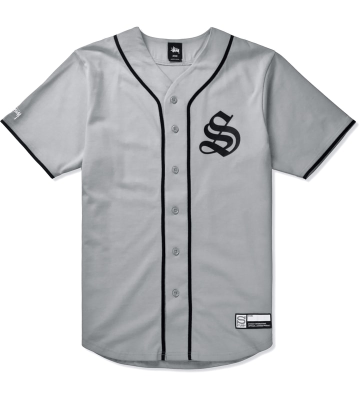 Supreme x LV Denim Shirt Baseball Jersey type, Men's Fashion, Tops