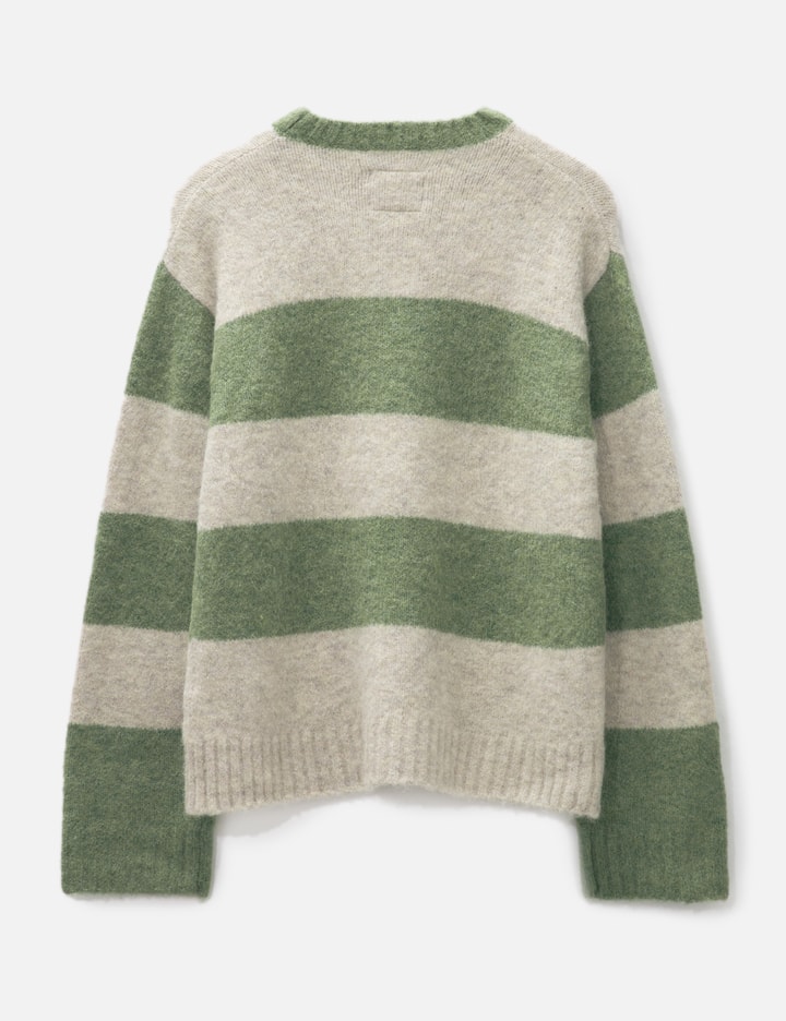 Striped Logo Knit Sweater Placeholder Image