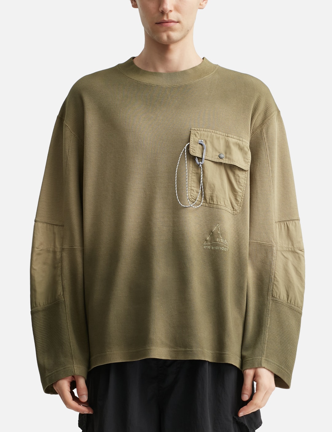 X And Wander Garment-Dyed Long Sleeve view 18