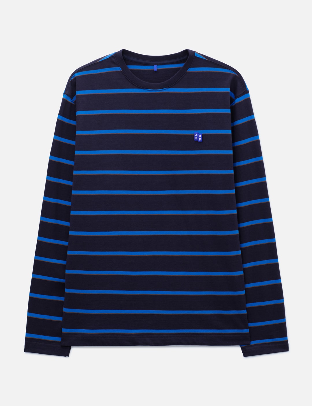 Adererror Sig; Bl Tag Ls T-shirt 03 In Blue/蓝色/藍色/블루/ブルー