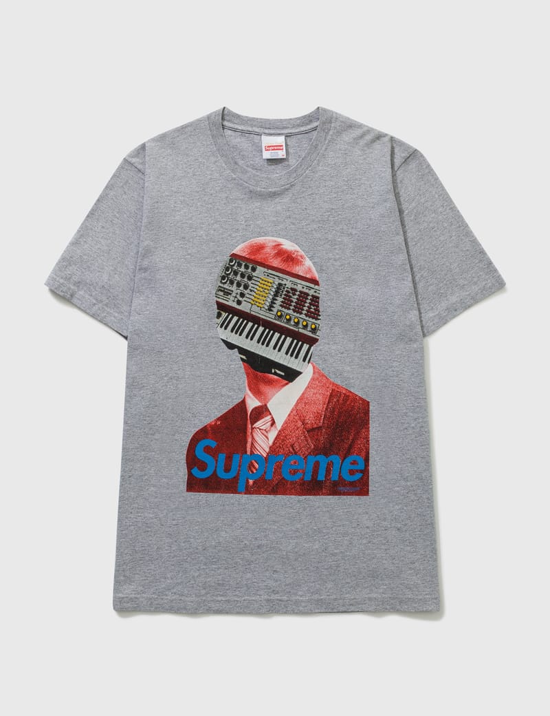 supreme print t shirt