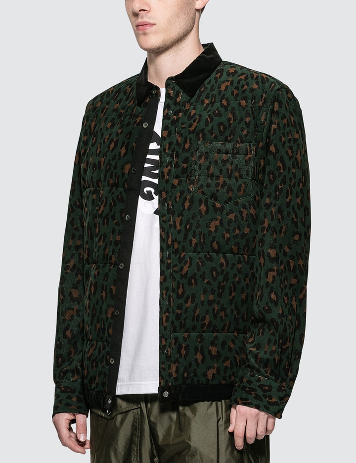 Leopard Print Shirt Jacket Placeholder Image