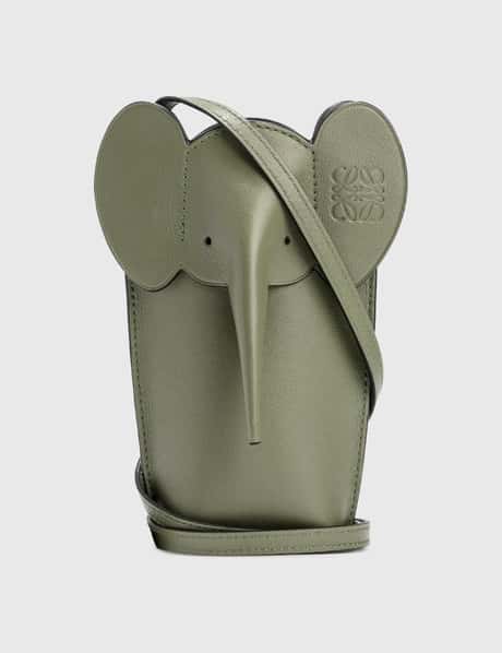 LOEWE + Paula's Ibiza Elephant Pocket leather shoulder bag