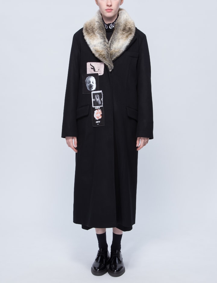 Drew Long Wool Coat Placeholder Image