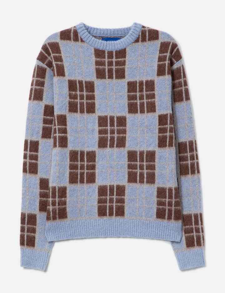 Awake NY Checkered Mohair Sweater