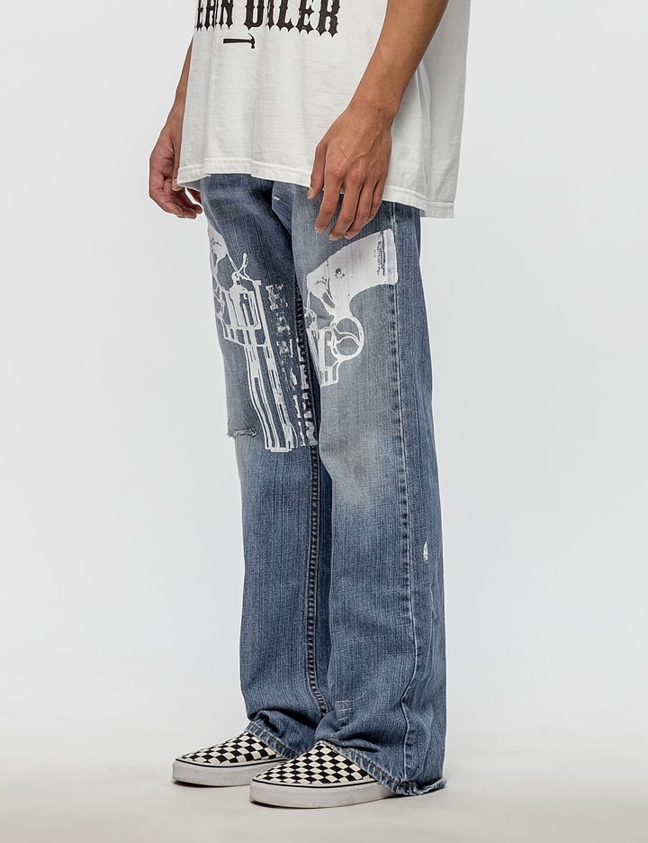 Levis 527 Jeans with White Guns Placeholder Image