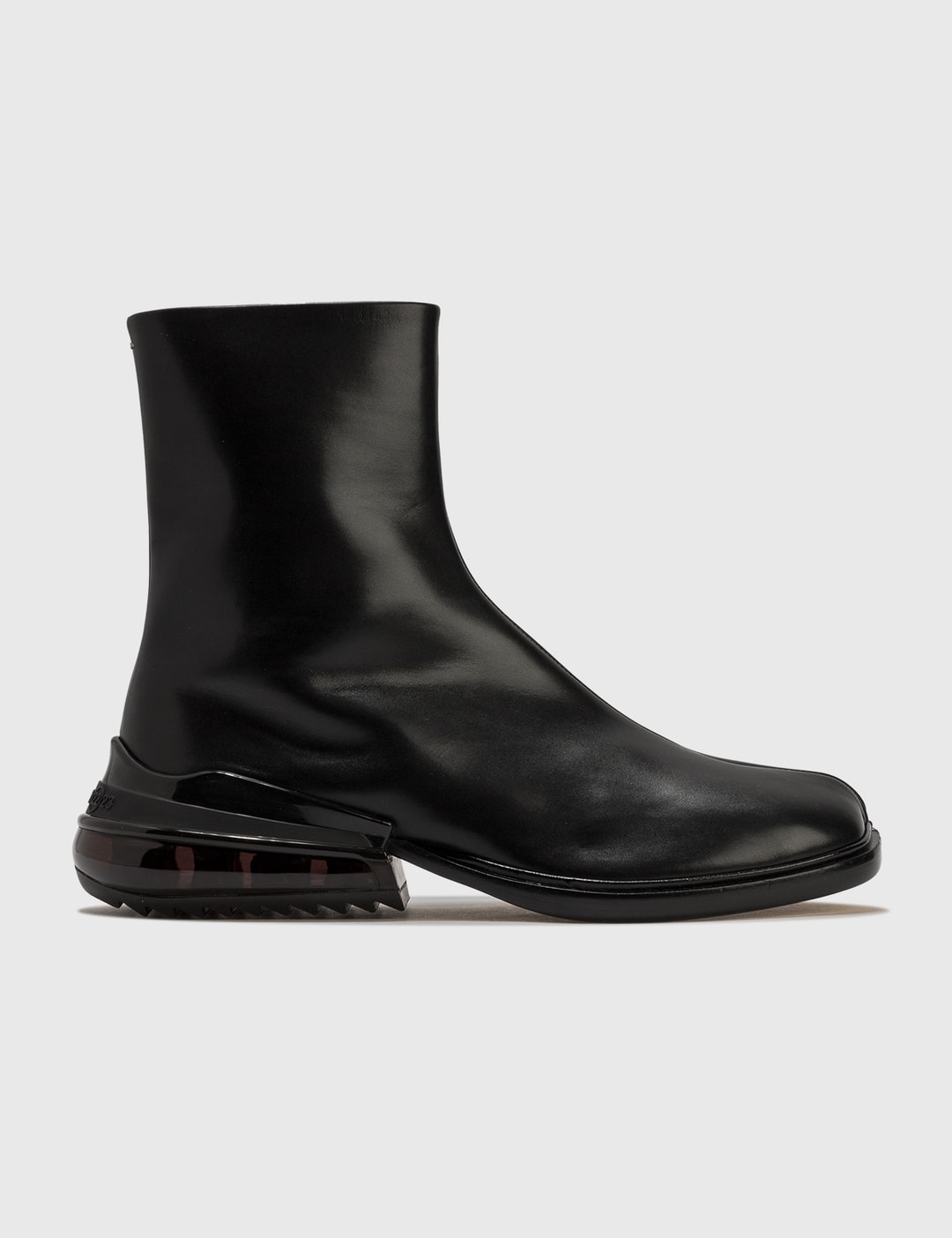 Margiela Air Bag Boots Maison Margiela Tabi Air Bag Heel Split-Toe Leather Boots  main image 2