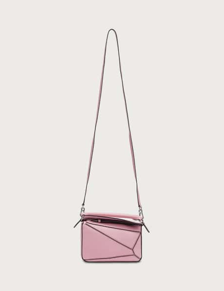 LOEWE Calfskin Mini Puzzle Bag Pastel Pink 516329