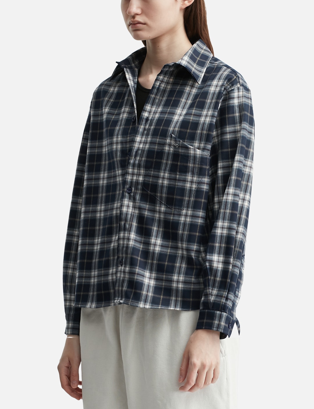Flannel Button Up Shirt view 8