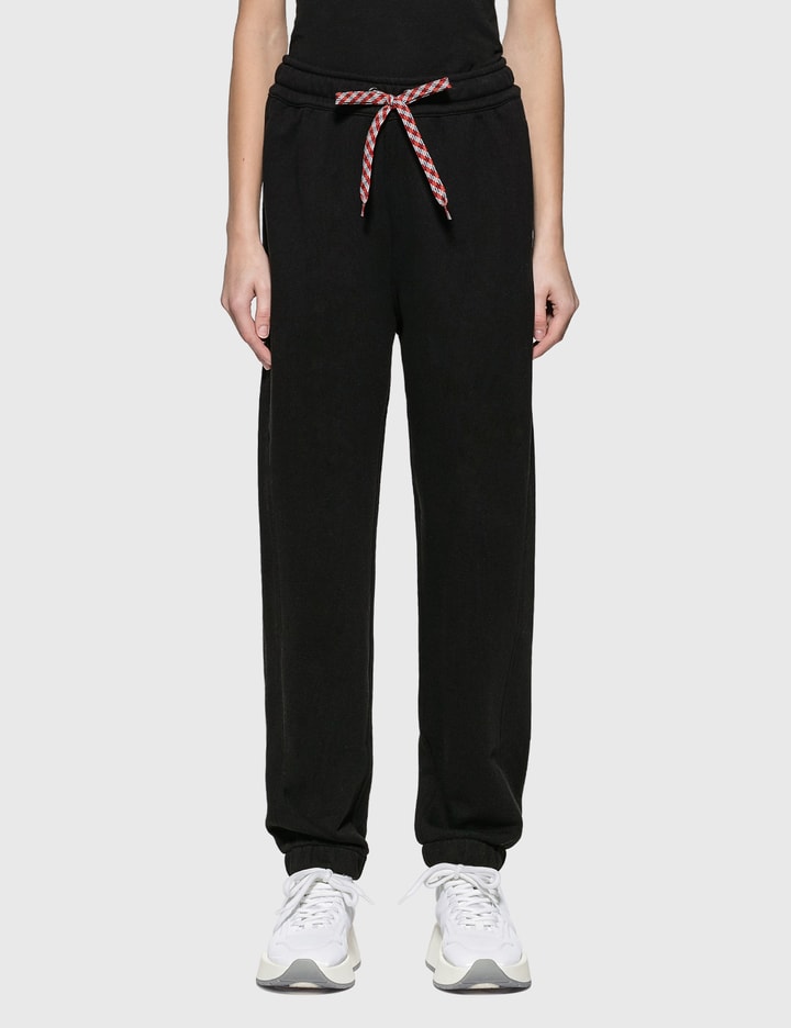 Embroidered Logo Cotton Trackpants Placeholder Image