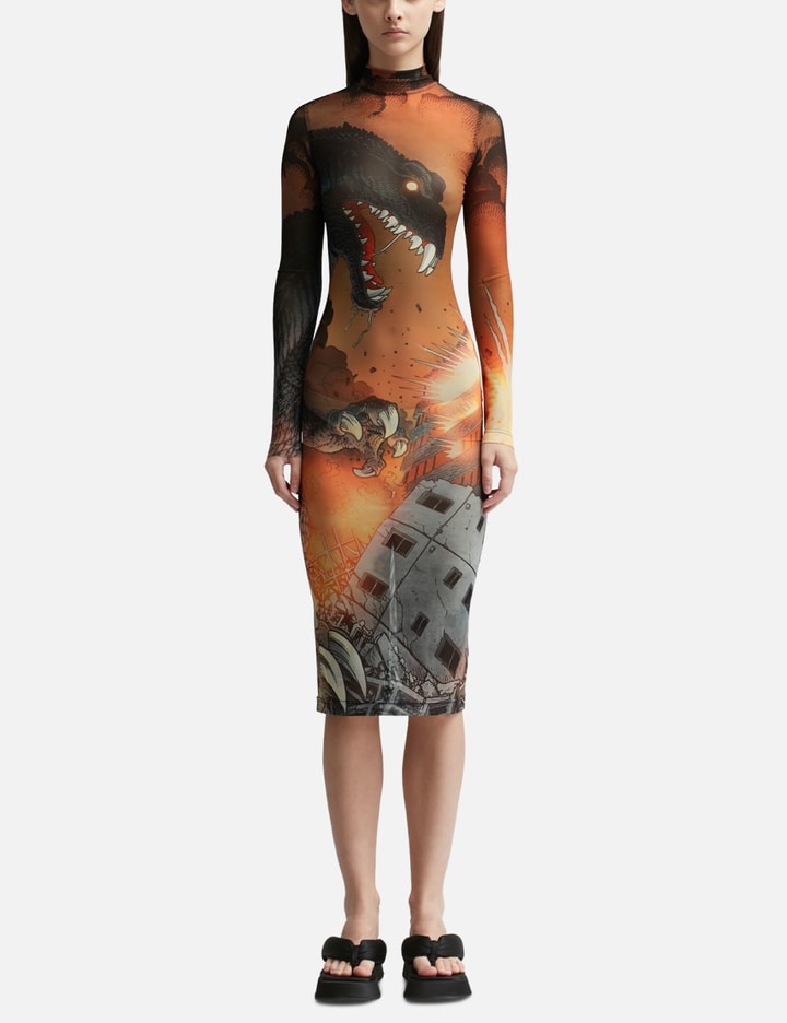 Godzilla X Dhruv Kapoor Mesh Dress Placeholder Image